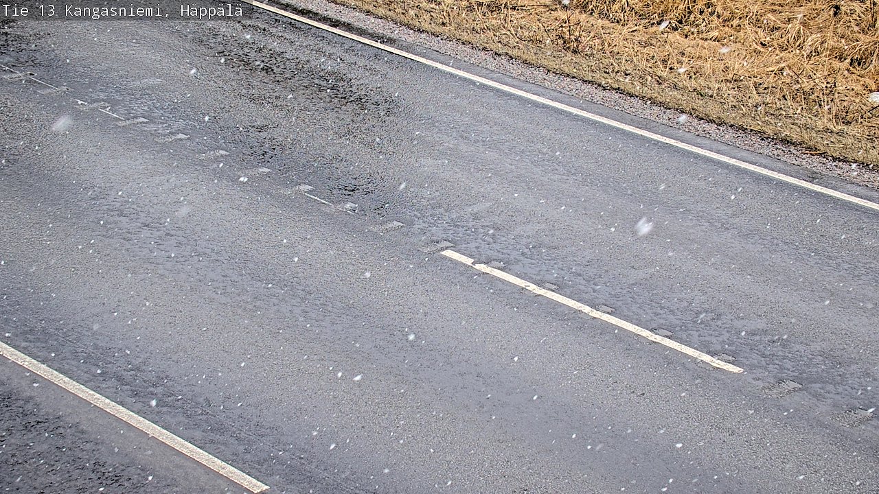 Weather Camera Image Väg 13 Kangasniemi, Häppälä, Kangasniemi, Etelä-Savo