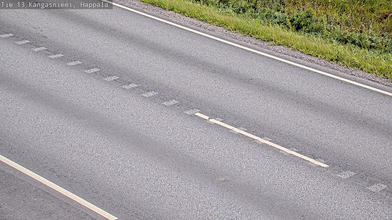 Weather Camera Image Väg 13 Kangasniemi, Häppälä, Kangasniemi, Etelä-Savo