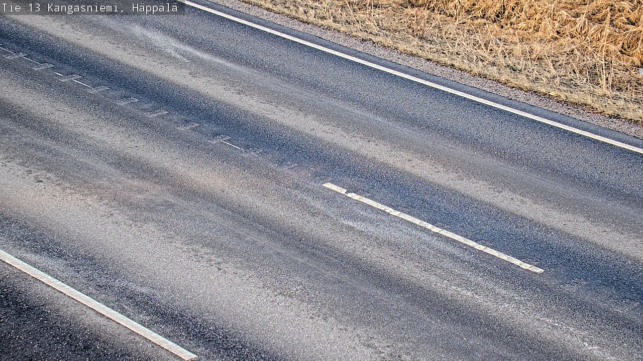 Weather Camera Image Road 13 Kangasniemi, Häppälä, Kangasniemi, Etelä-Savo