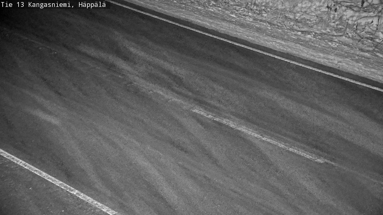 Weather Camera Image Road 13 Kangasniemi, Häppälä, Kangasniemi, Etelä-Savo