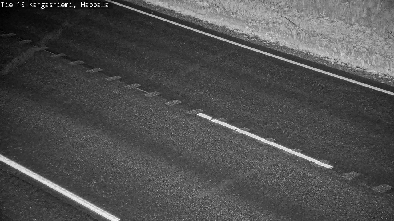 Weather Camera Image Road 13 Kangasniemi, Häppälä, Kangasniemi, Etelä-Savo