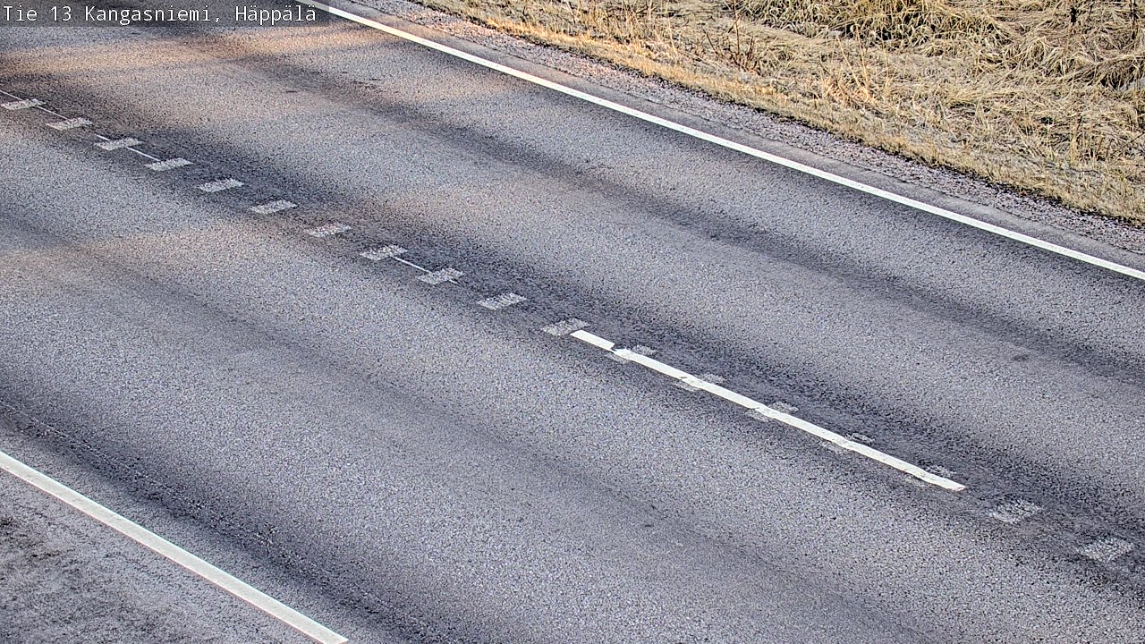 Weather Camera Image Väg 13 Kangasniemi, Häppälä, Kangasniemi, Etelä-Savo