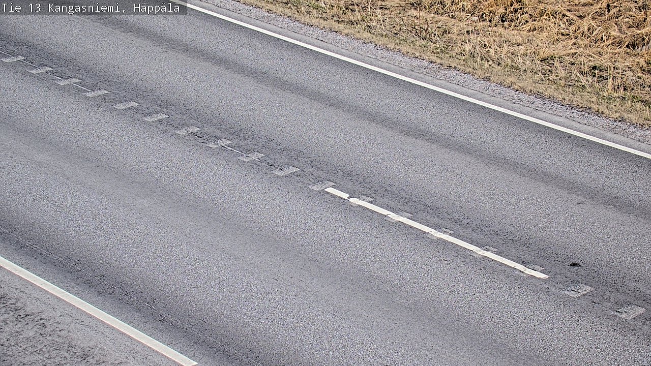 Weather Camera Image Väg 13 Kangasniemi, Häppälä, Kangasniemi, Etelä-Savo