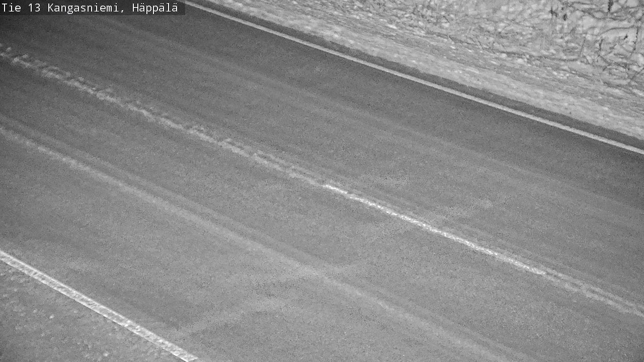 Weather Camera Image Road 13 Kangasniemi, Häppälä, Kangasniemi, Etelä-Savo