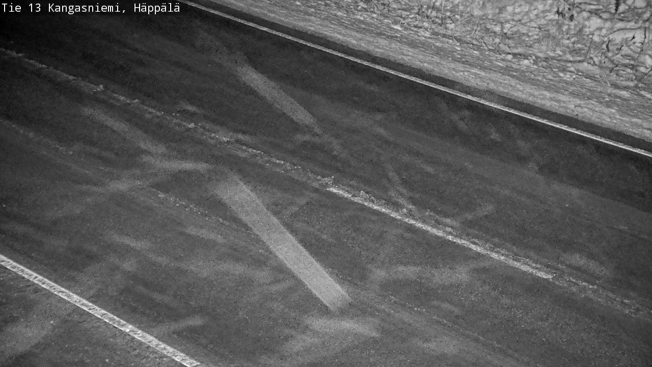 Weather Camera Image Road 13 Kangasniemi, Häppälä, Kangasniemi, Etelä-Savo