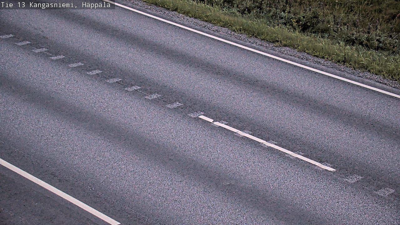 Weather Camera Image Väg 13 Kangasniemi, Häppälä, Kangasniemi, Etelä-Savo