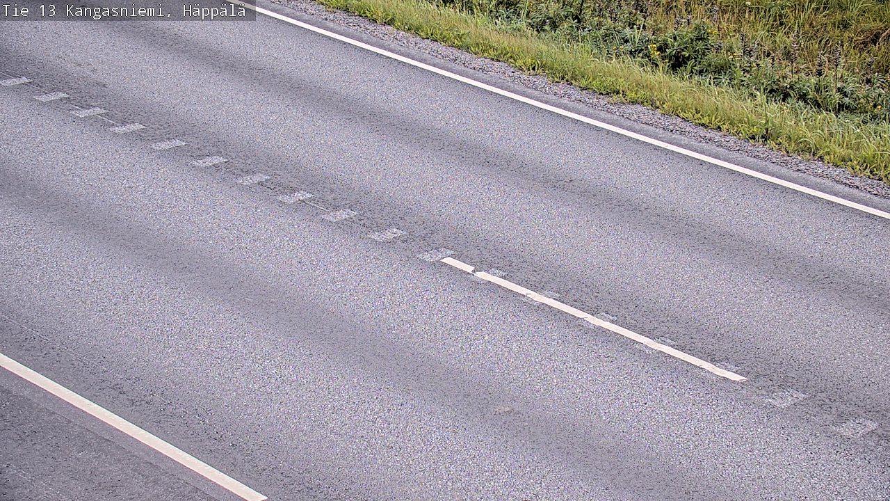 Weather Camera Image Väg 13 Kangasniemi, Häppälä, Kangasniemi, Etelä-Savo