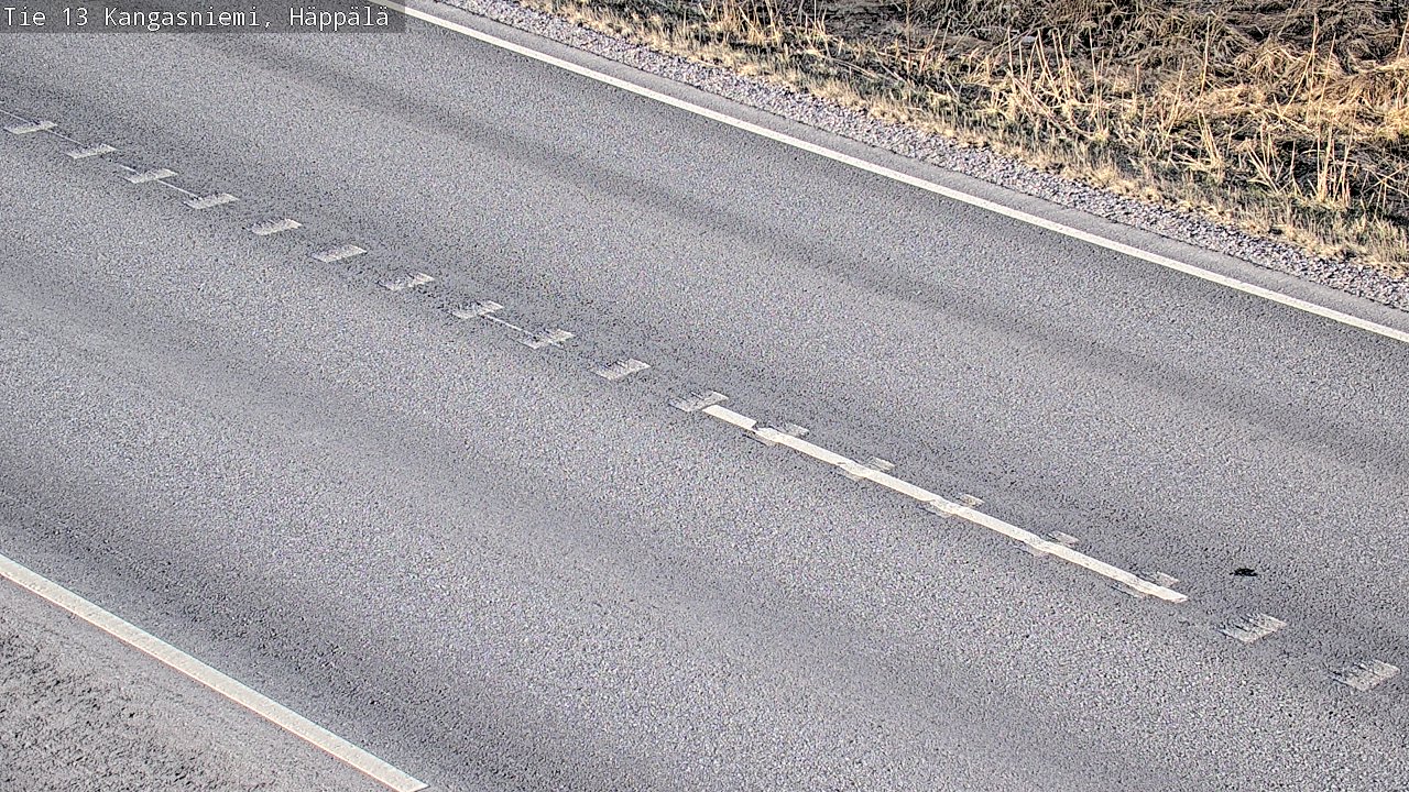 Weather Camera Image Väg 13 Kangasniemi, Häppälä, Kangasniemi, Etelä-Savo