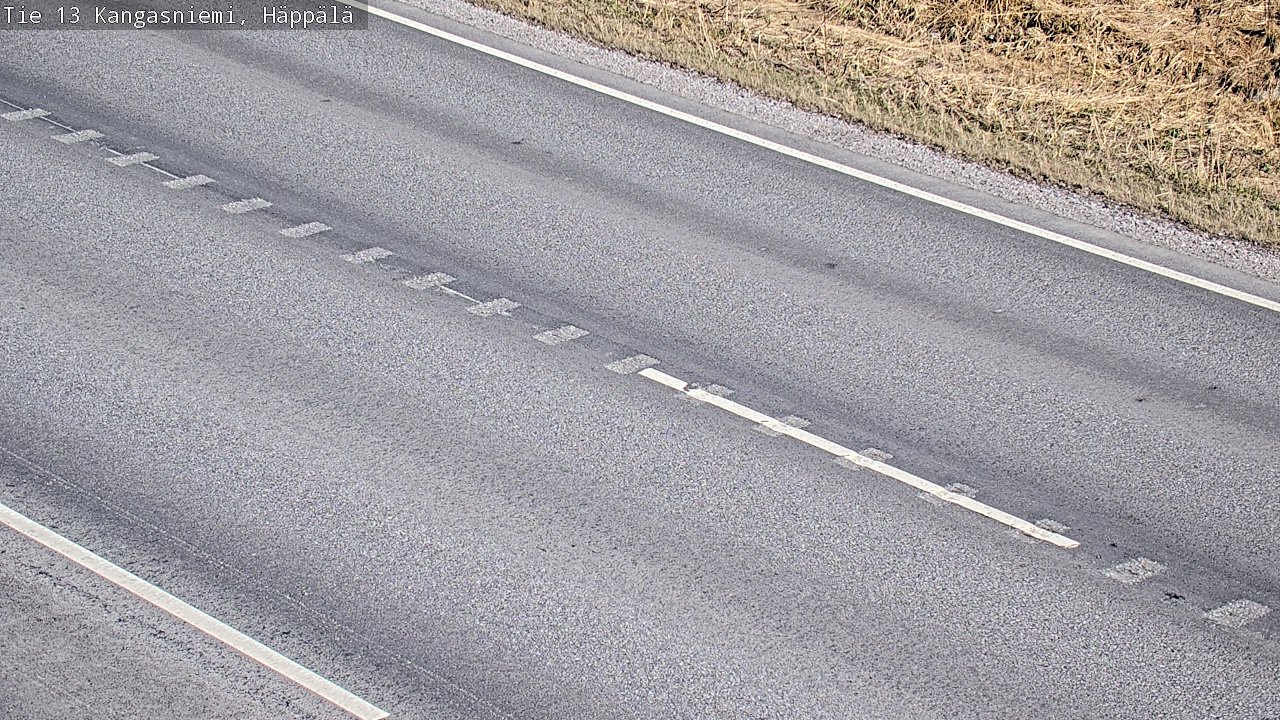 Weather Camera Image Road 13 Kangasniemi, Häppälä, Kangasniemi, Etelä-Savo