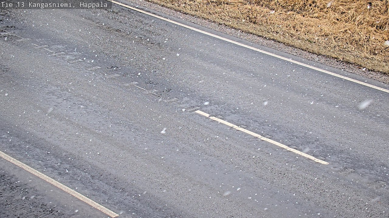Weather Camera Image Väg 13 Kangasniemi, Häppälä, Kangasniemi, Etelä-Savo