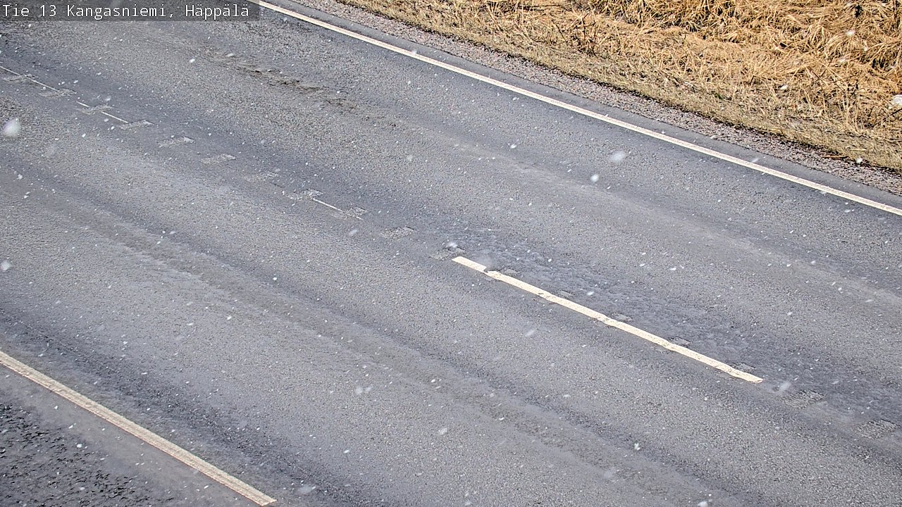Weather Camera Image Väg 13 Kangasniemi, Häppälä, Kangasniemi, Etelä-Savo