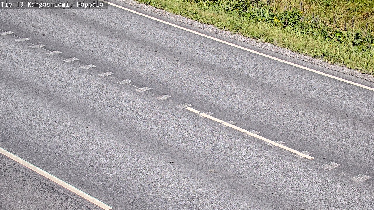 Weather Camera Image Väg 13 Kangasniemi, Häppälä, Kangasniemi, Etelä-Savo