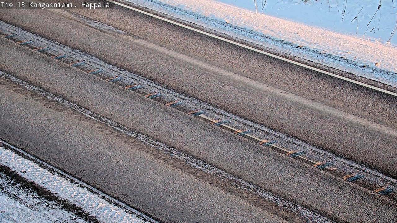 Weather Camera Image Road 13 Kangasniemi, Häppälä, Kangasniemi, Etelä-Savo