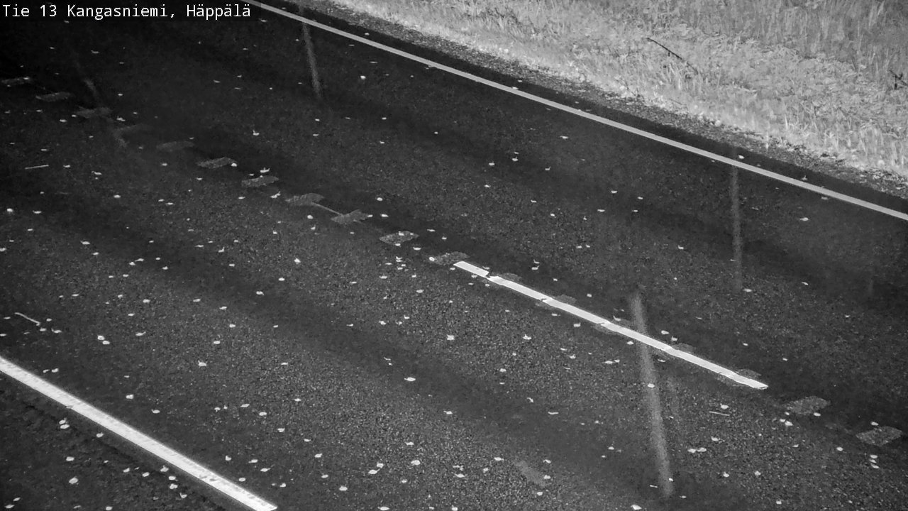 Weather Camera Image Road 13 Kangasniemi, Häppälä, Kangasniemi, Etelä-Savo