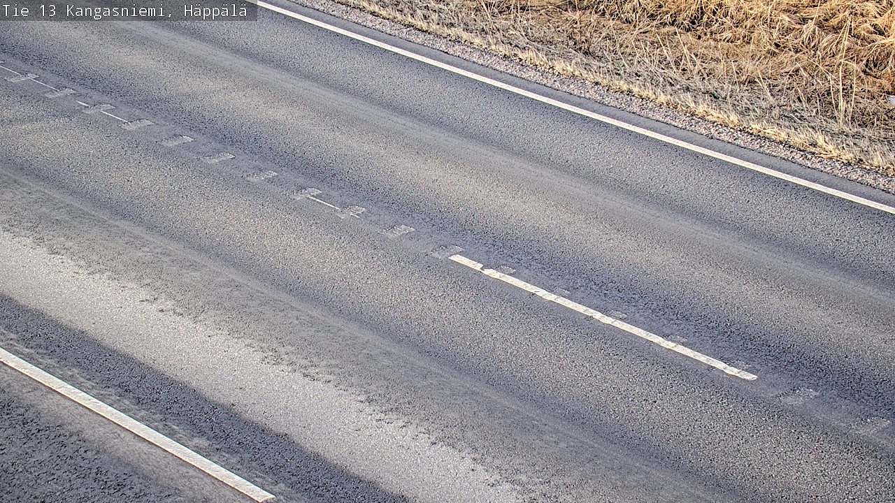 Weather Camera Image Väg 13 Kangasniemi, Häppälä, Kangasniemi, Etelä-Savo