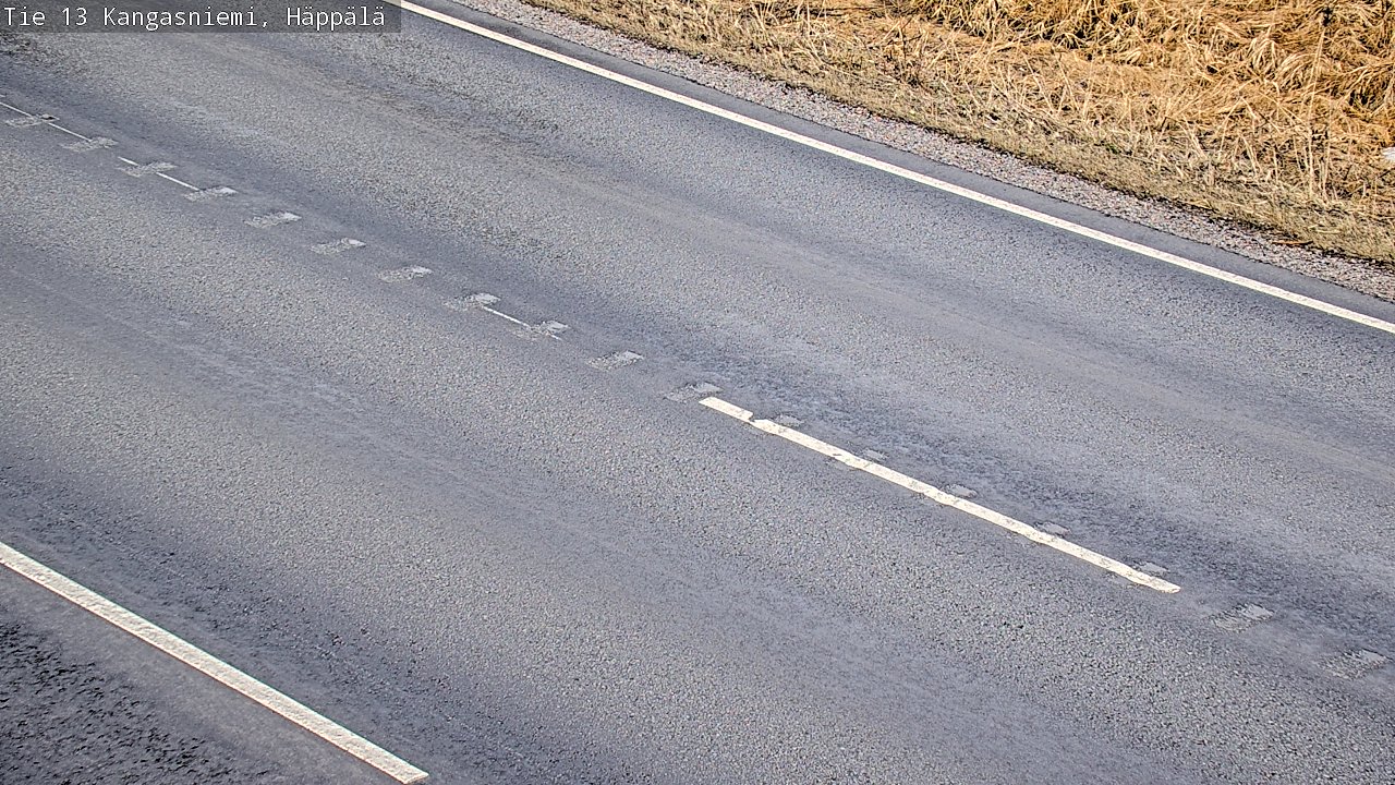 Weather Camera Image Road 13 Kangasniemi, Häppälä, Kangasniemi, Etelä-Savo