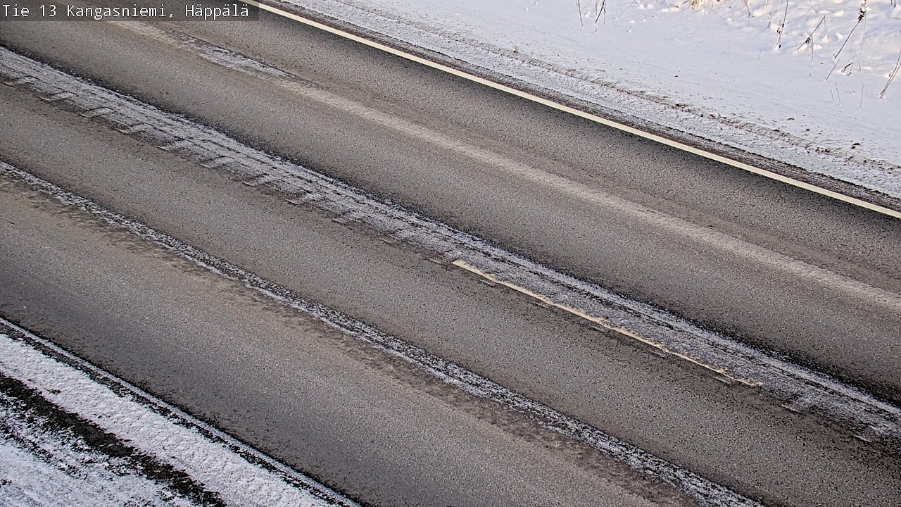 Weather Camera Image Road 13 Kangasniemi, Häppälä, Kangasniemi, Etelä-Savo