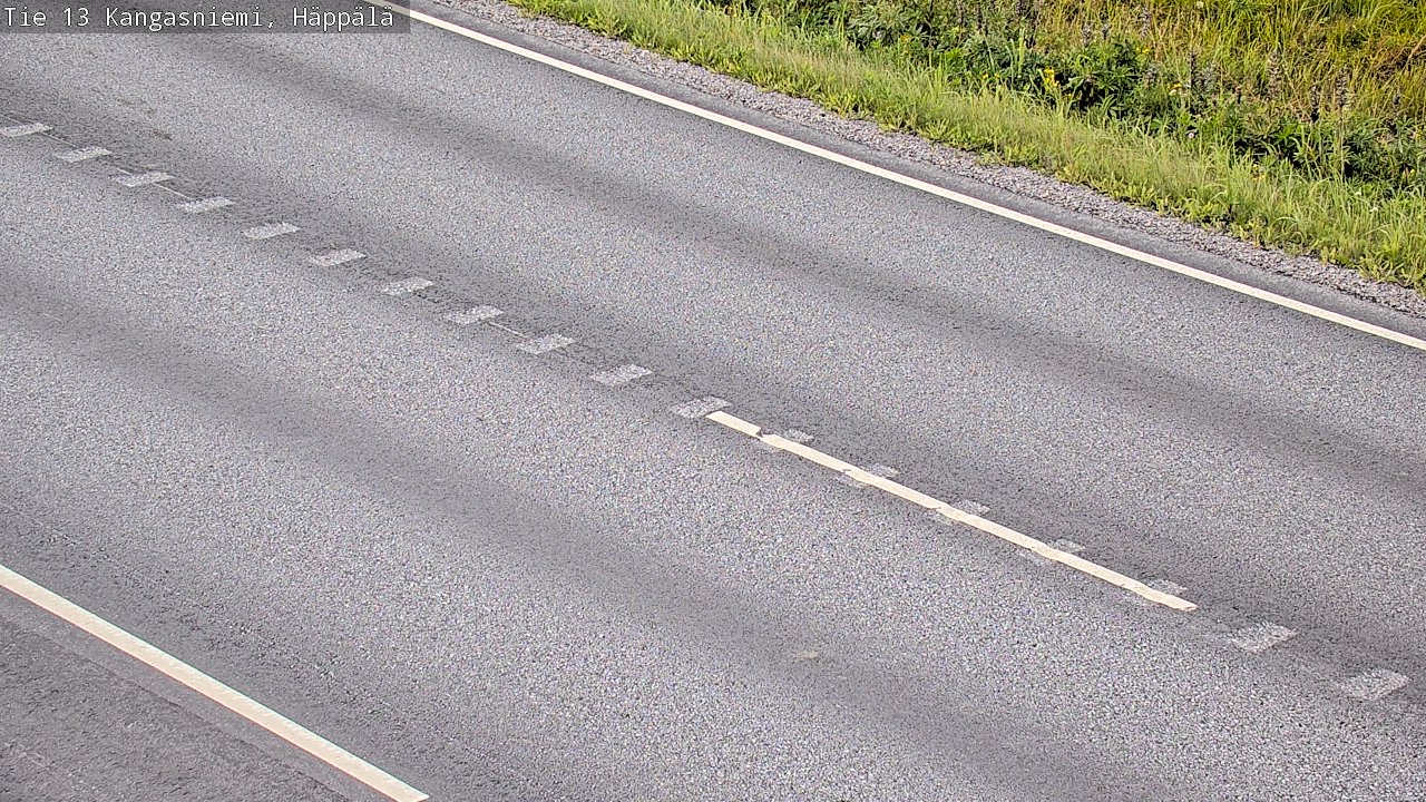Weather Camera Image Väg 13 Kangasniemi, Häppälä, Kangasniemi, Etelä-Savo