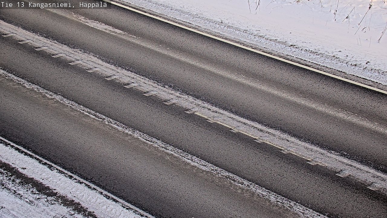 Kelikamerat Kuva Tie 13 Kangasniemi, Häppälä, Kangasniemi, Etelä-Savo