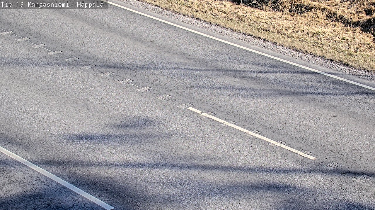 Weather Camera Image Road 13 Kangasniemi, Häppälä, Kangasniemi, Etelä-Savo