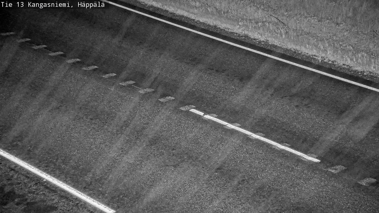 Weather Camera Image Road 13 Kangasniemi, Häppälä, Kangasniemi, Etelä-Savo