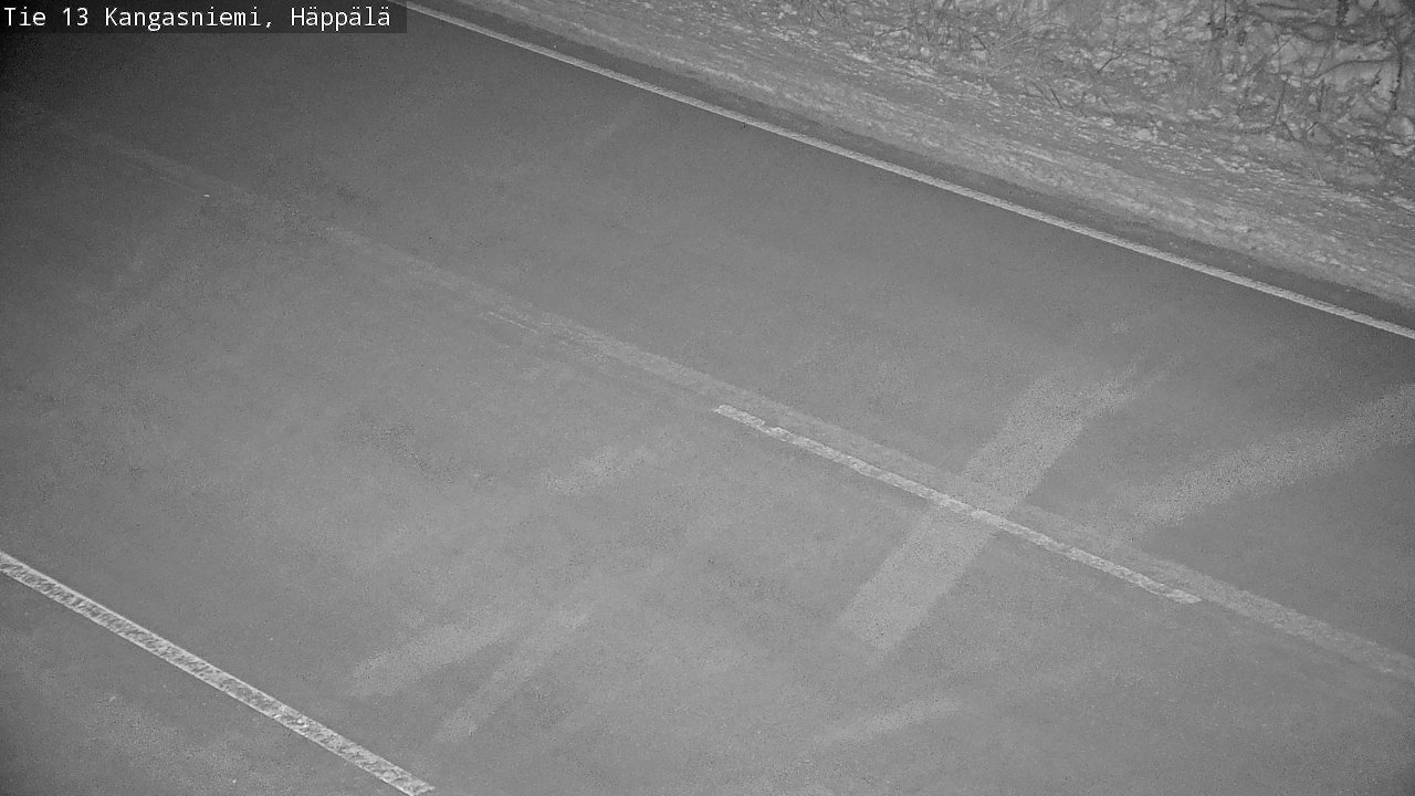 Weather Camera Image Road 13 Kangasniemi, Häppälä, Kangasniemi, Etelä-Savo
