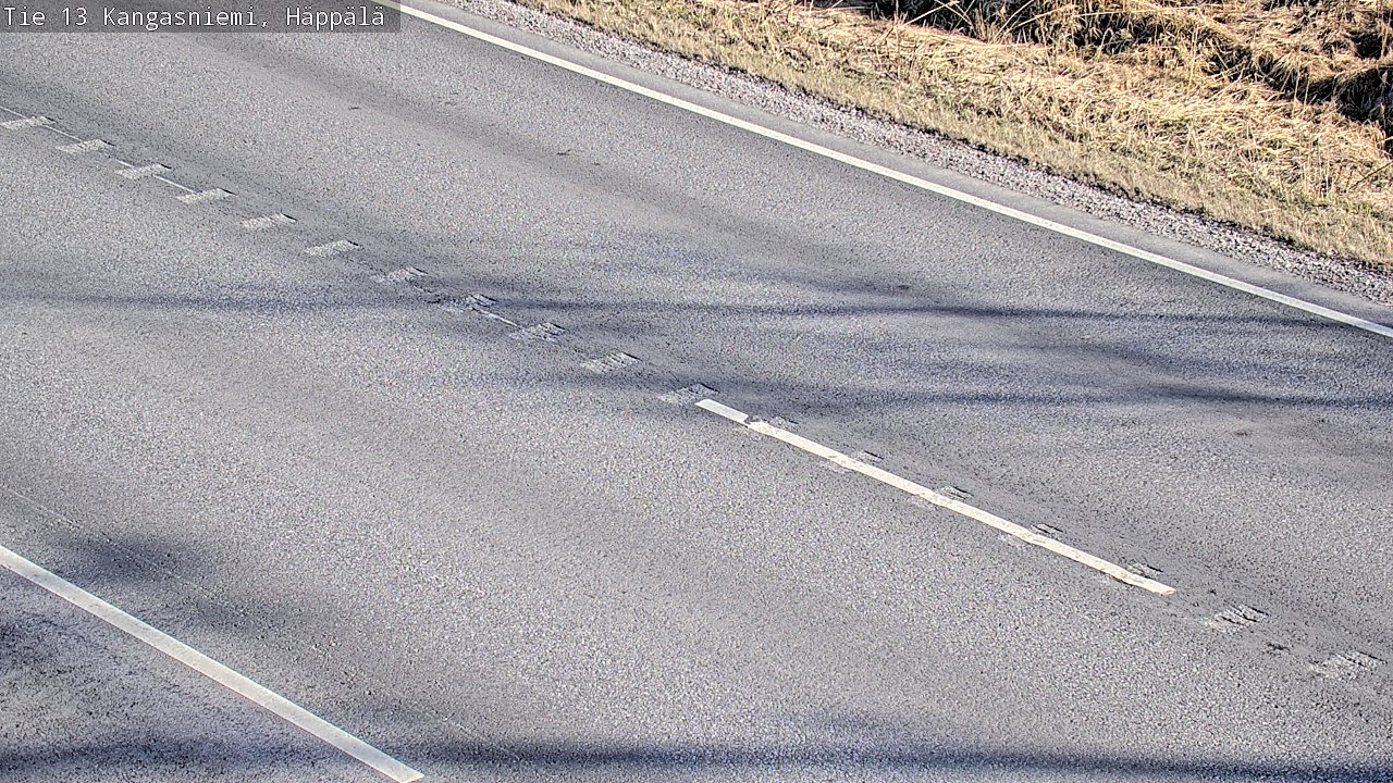 Weather Camera Image Road 13 Kangasniemi, Häppälä, Kangasniemi, Etelä-Savo