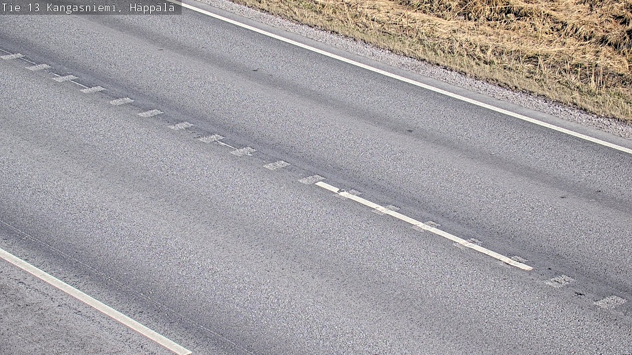 Weather Camera Image Road 13 Kangasniemi, Häppälä, Kangasniemi, Etelä-Savo
