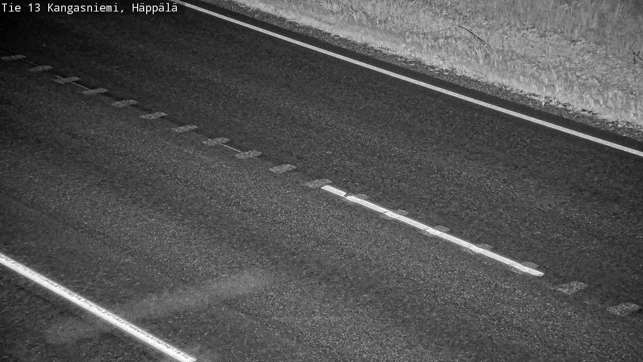 Weather Camera Image Road 13 Kangasniemi, Häppälä, Kangasniemi, Etelä-Savo