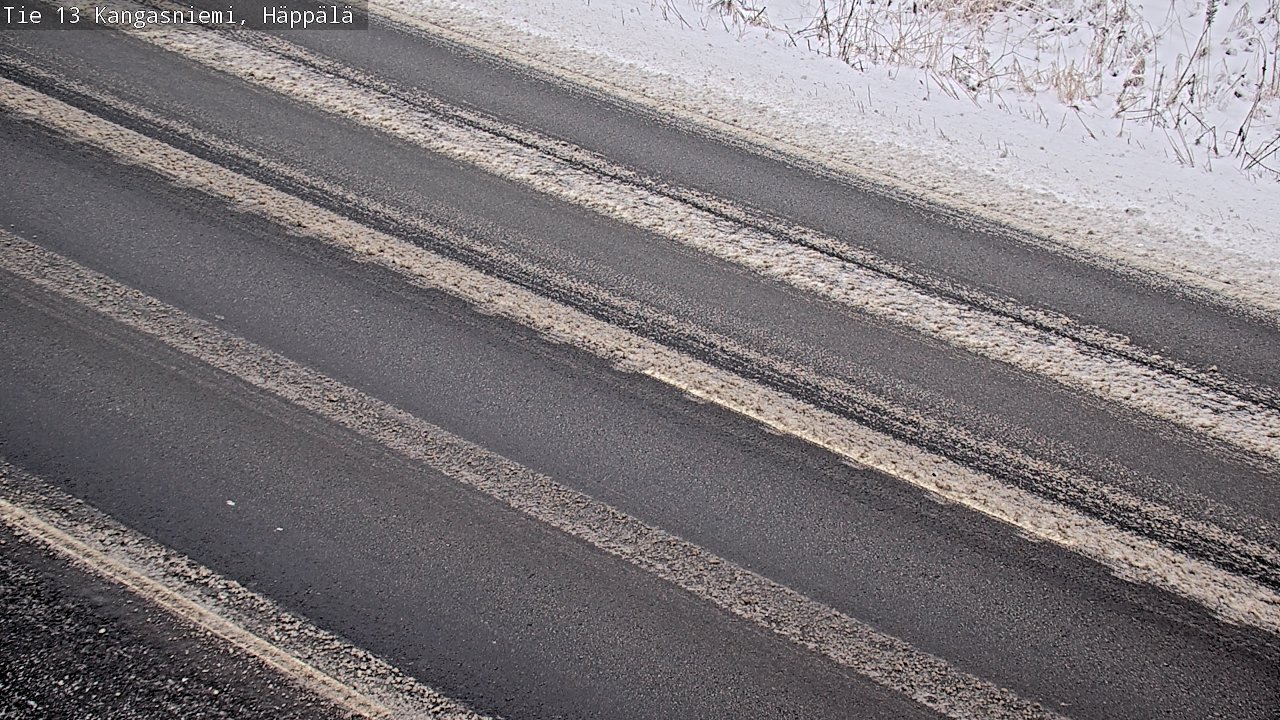 Weather Camera Image Road 13 Kangasniemi, Häppälä, Kangasniemi, Etelä-Savo