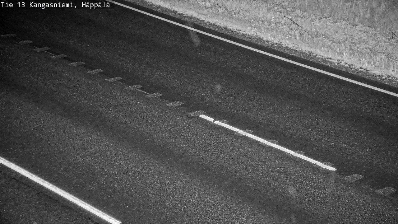 Weather Camera Image Road 13 Kangasniemi, Häppälä, Kangasniemi, Etelä-Savo