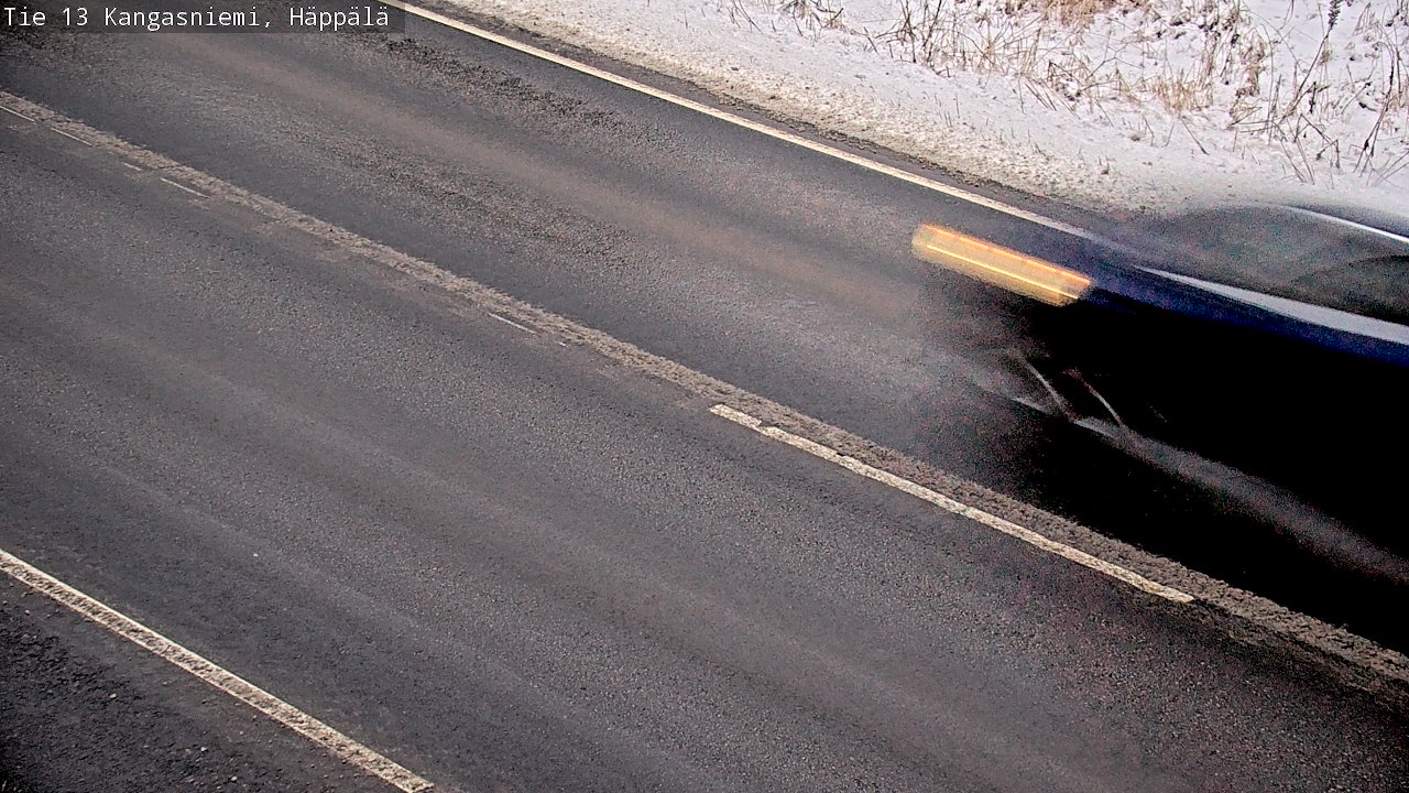 Weather Camera Image Road 13 Kangasniemi, Häppälä, Kangasniemi, Etelä-Savo