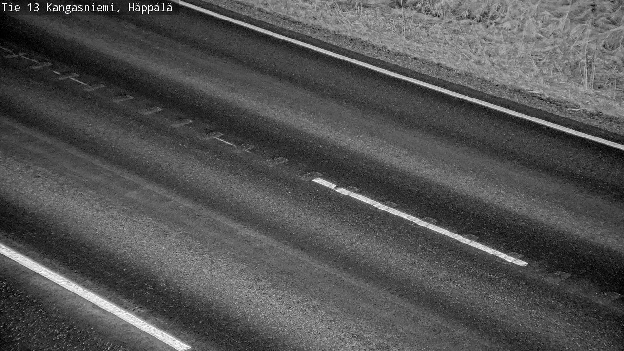 Weather Camera Image Road 13 Kangasniemi, Häppälä, Kangasniemi, Etelä-Savo
