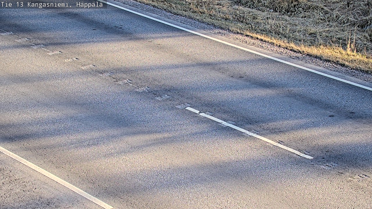 Weather Camera Image Road 13 Kangasniemi, Häppälä, Kangasniemi, Etelä-Savo