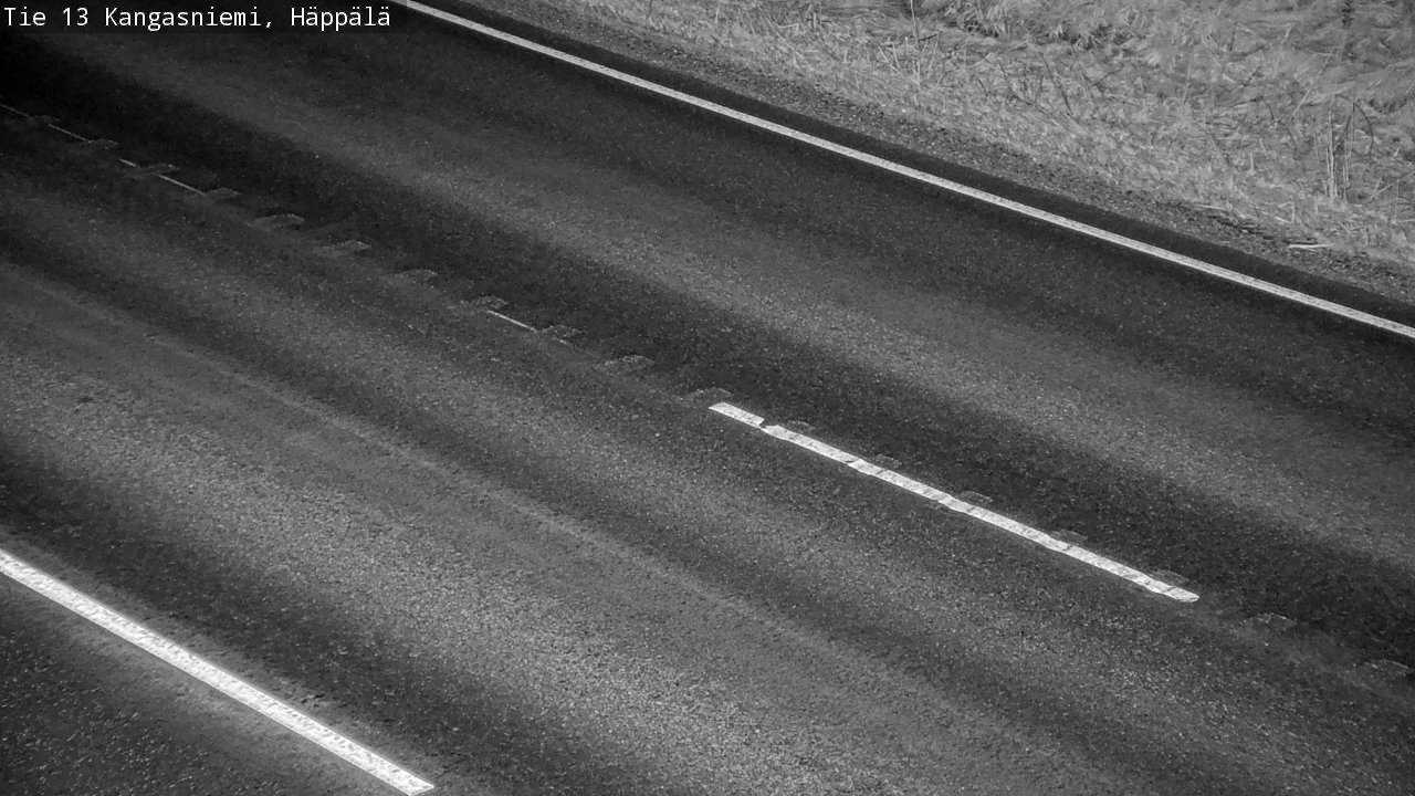 Weather Camera Image Road 13 Kangasniemi, Häppälä, Kangasniemi, Etelä-Savo
