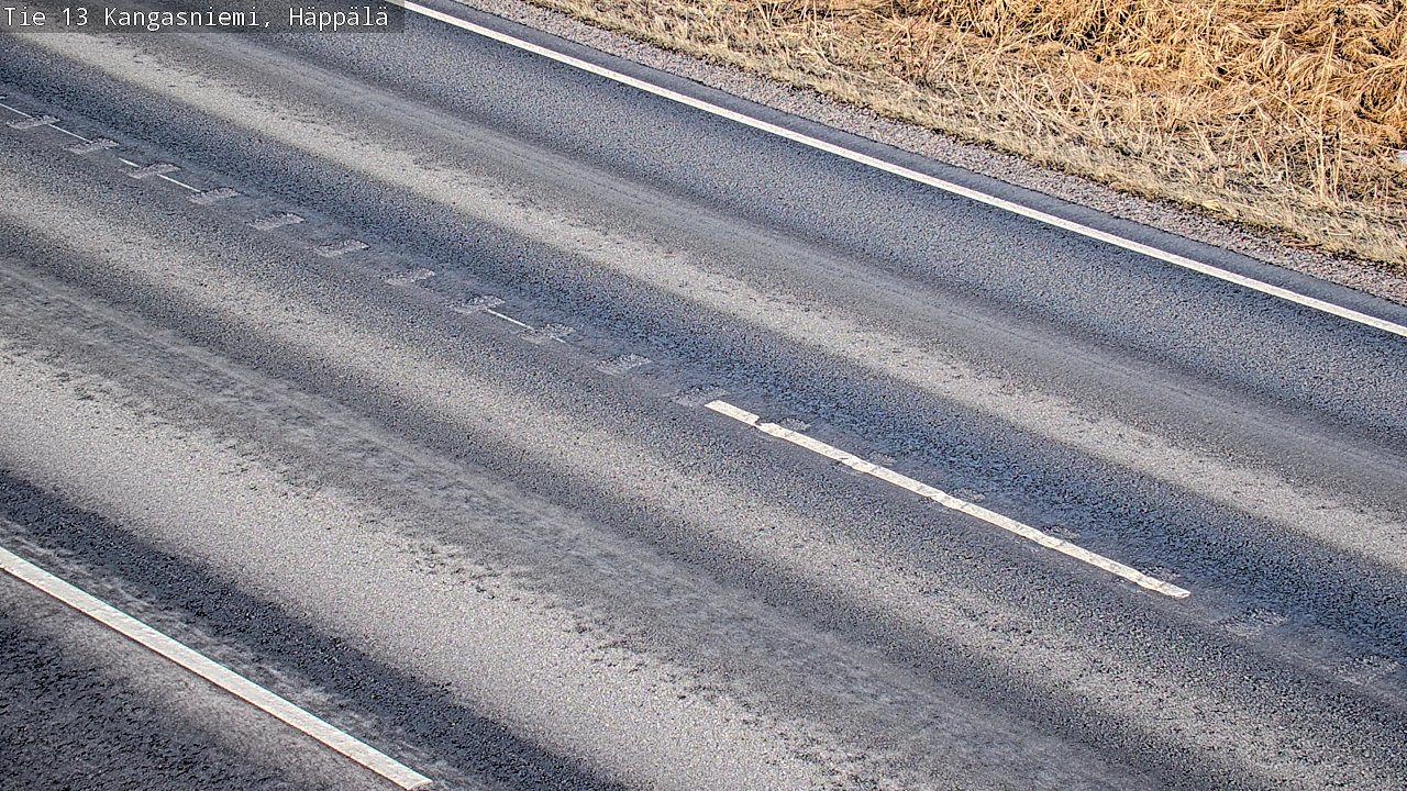 Weather Camera Image Road 13 Kangasniemi, Häppälä, Kangasniemi, Etelä-Savo