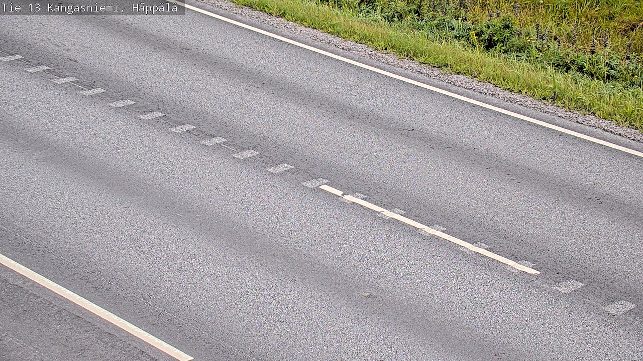 Weather Camera Image Väg 13 Kangasniemi, Häppälä, Kangasniemi, Etelä-Savo