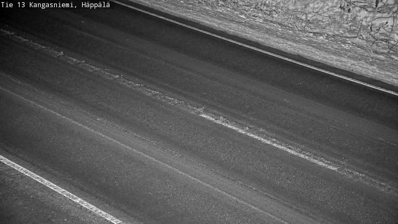 Weather Camera Image Road 13 Kangasniemi, Häppälä, Kangasniemi, Etelä-Savo