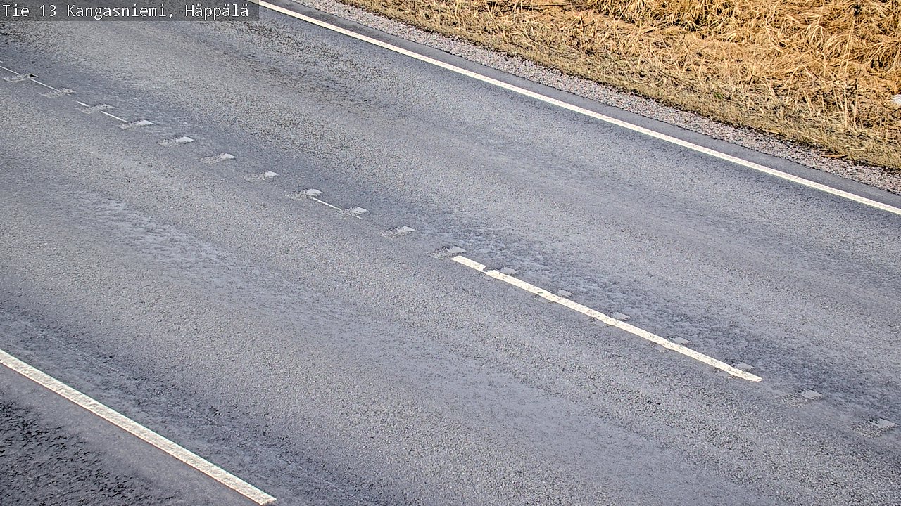 Weather Camera Image Väg 13 Kangasniemi, Häppälä, Kangasniemi, Etelä-Savo