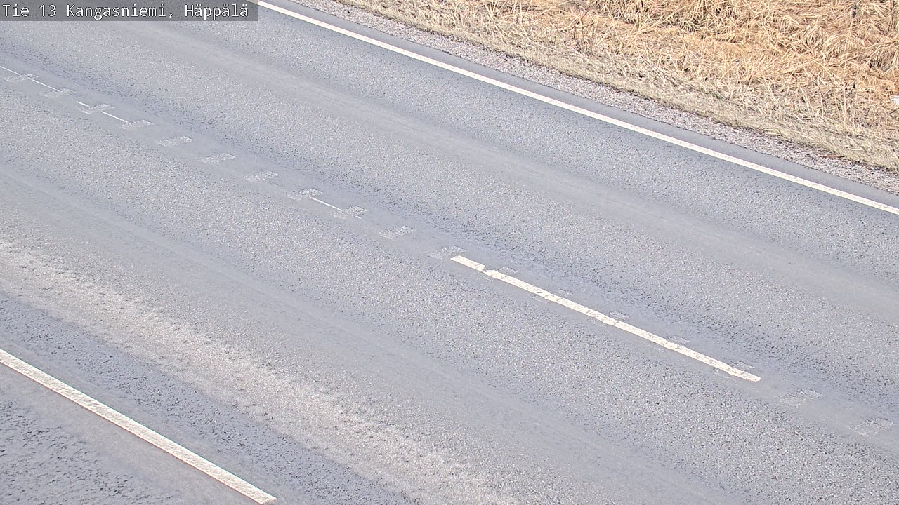 Weather Camera Image Väg 13 Kangasniemi, Häppälä, Kangasniemi, Etelä-Savo