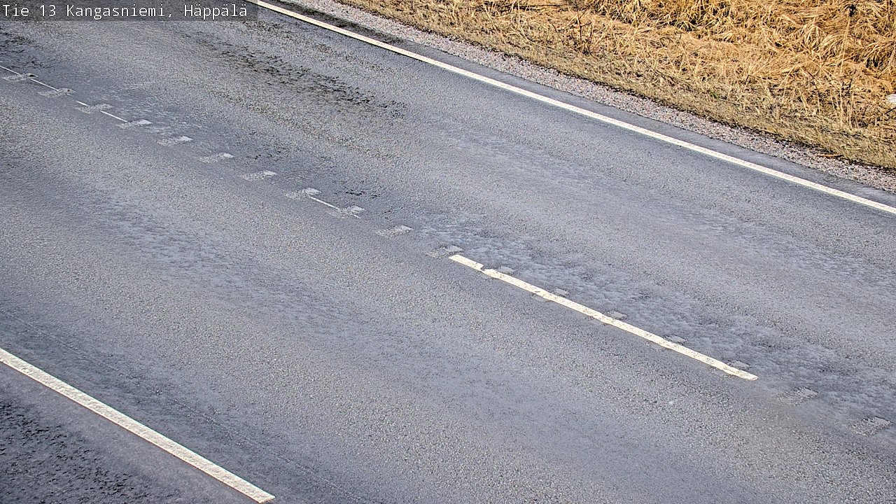 Weather Camera Image Väg 13 Kangasniemi, Häppälä, Kangasniemi, Etelä-Savo