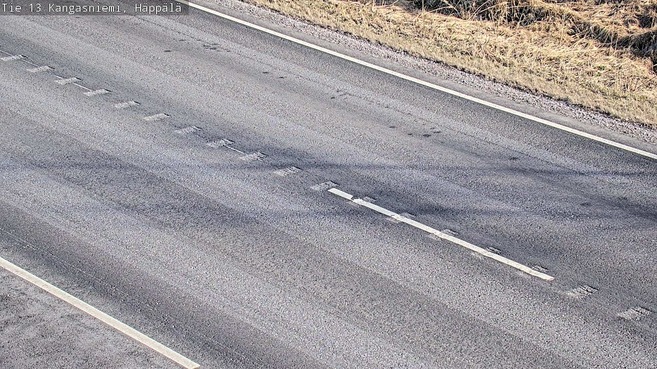 Weather Camera Image Väg 13 Kangasniemi, Häppälä, Kangasniemi, Etelä-Savo