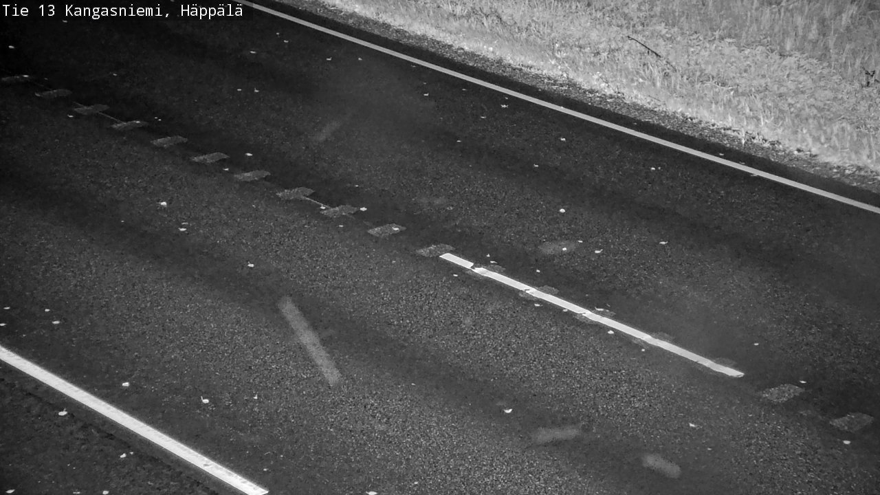Weather Camera Image Road 13 Kangasniemi, Häppälä, Kangasniemi, Etelä-Savo