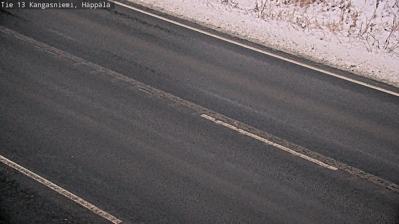 Weather Camera Image Road 13 Kangasniemi, Häppälä, Kangasniemi, Etelä-Savo