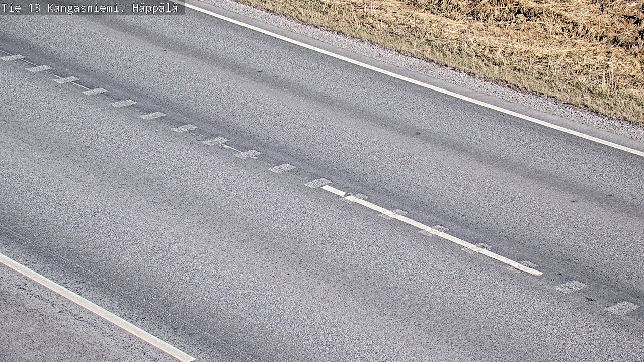 Weather Camera Image Road 13 Kangasniemi, Häppälä, Kangasniemi, Etelä-Savo