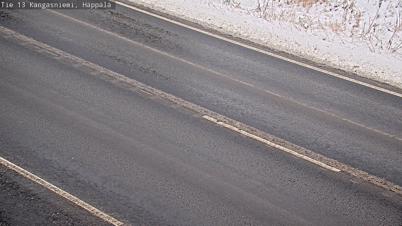 Weather Camera Image Road 13 Kangasniemi, Häppälä, Kangasniemi, Etelä-Savo