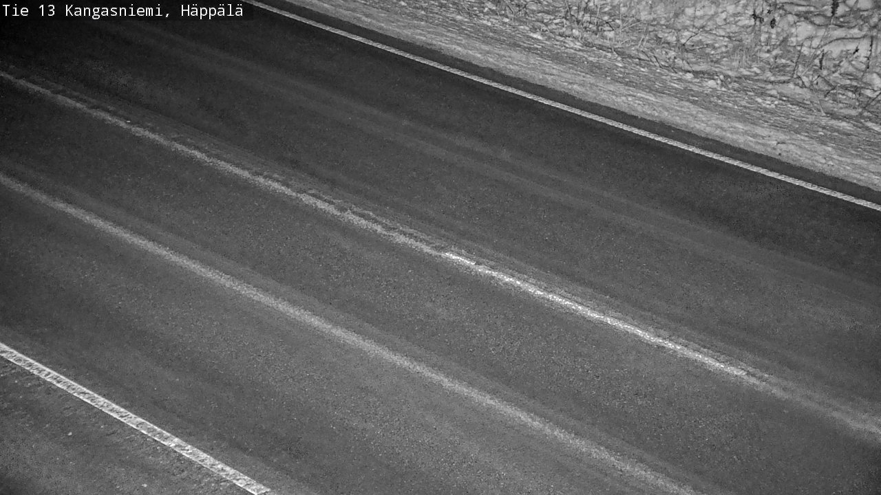 Weather Camera Image Road 13 Kangasniemi, Häppälä, Kangasniemi, Etelä-Savo