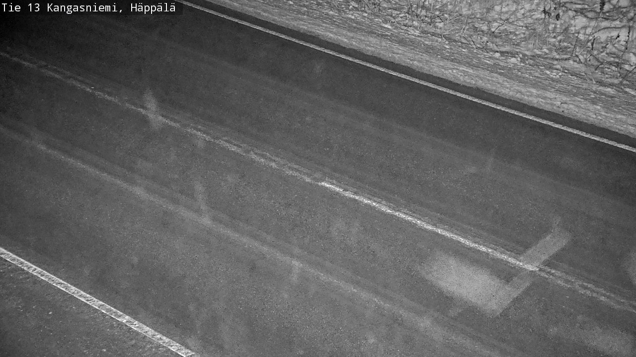 Weather Camera Image Road 13 Kangasniemi, Häppälä, Kangasniemi, Etelä-Savo