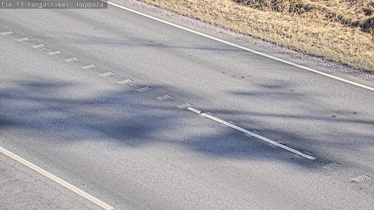Weather Camera Image Väg 13 Kangasniemi, Häppälä, Kangasniemi, Etelä-Savo