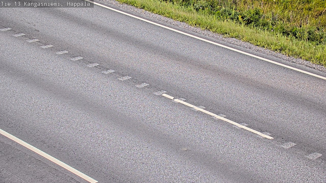 Weather Camera Image Väg 13 Kangasniemi, Häppälä, Kangasniemi, Etelä-Savo